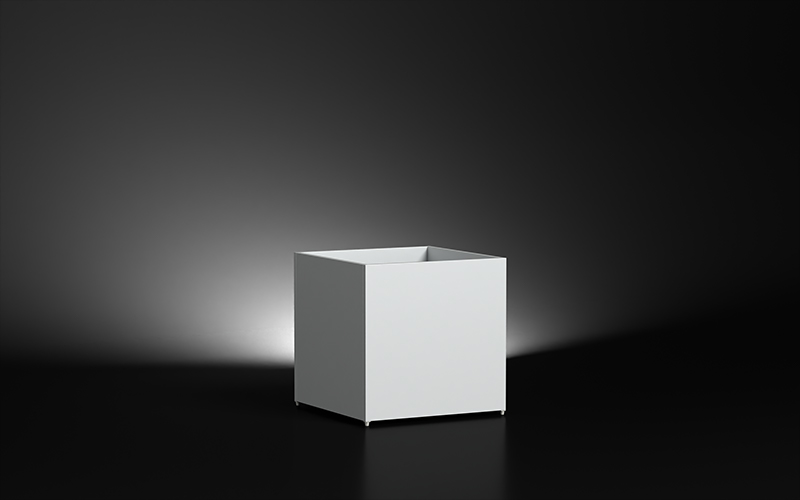 White-Color-Aluminium-Outdoor-Garden-Planter-Box